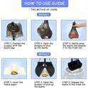 Long Handle Dog Poop Scooper – Foldable, Durable & Portable Pet Waste Cleanup Tool for Dogs