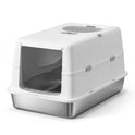 Fully Enclosed Cat Litter Box with Removable Lid and litter shovel | Odor Control