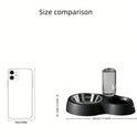 2-in-1 Stainless Steel Pet Food & Water Bowl for Pets