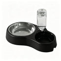 2-in-1 Stainless Steel Pet Food & Water Bowl for Pets