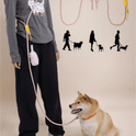 Hands-Free Dog Leash with Adjustable Waist Belt for Walking & Running