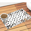 Cute Cat Pet Feeding Mat | Absorbent & Quick-Drying Bowl Mat