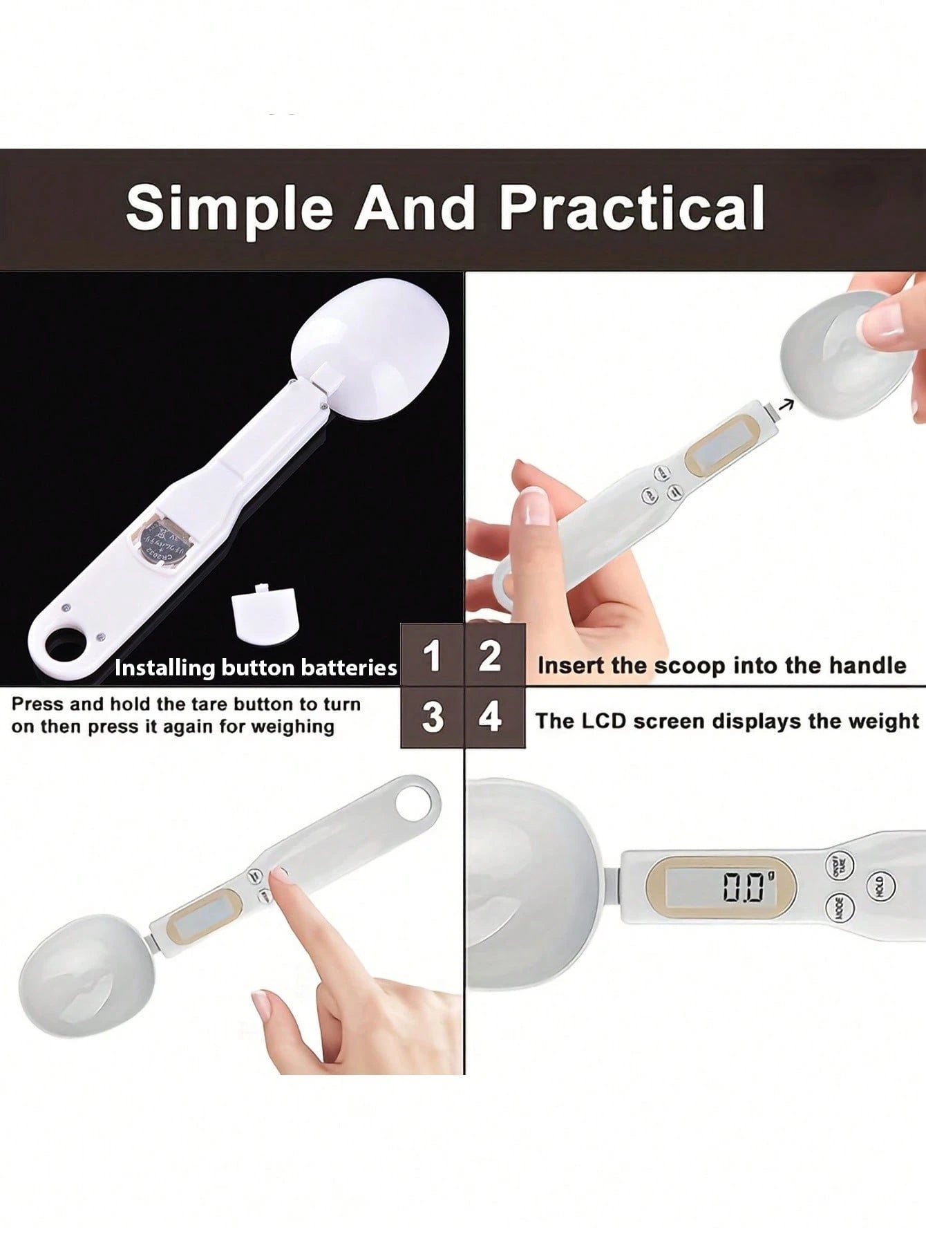 Digital Pet Food Scale 0.1g–500g for Accurate Pet Food Portions