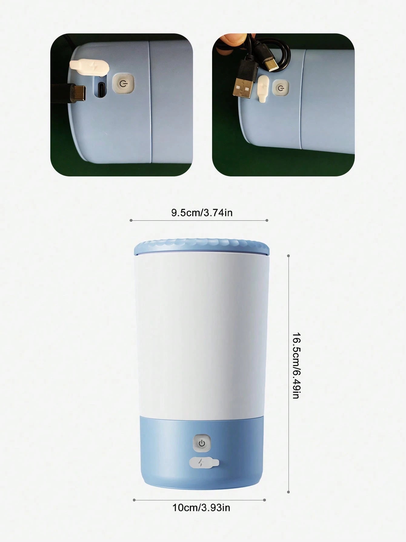 Rechargeable Pet Nail Cleaning Cup – Detachable Dog & Cat Grooming Tool