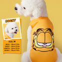 Garfield Pet Tank Top for Cats & Dogs | Cartoon Cat Shirt