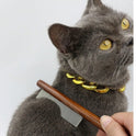Wooden Pet Grooming Comb | Stainless Steel Dematting Comb