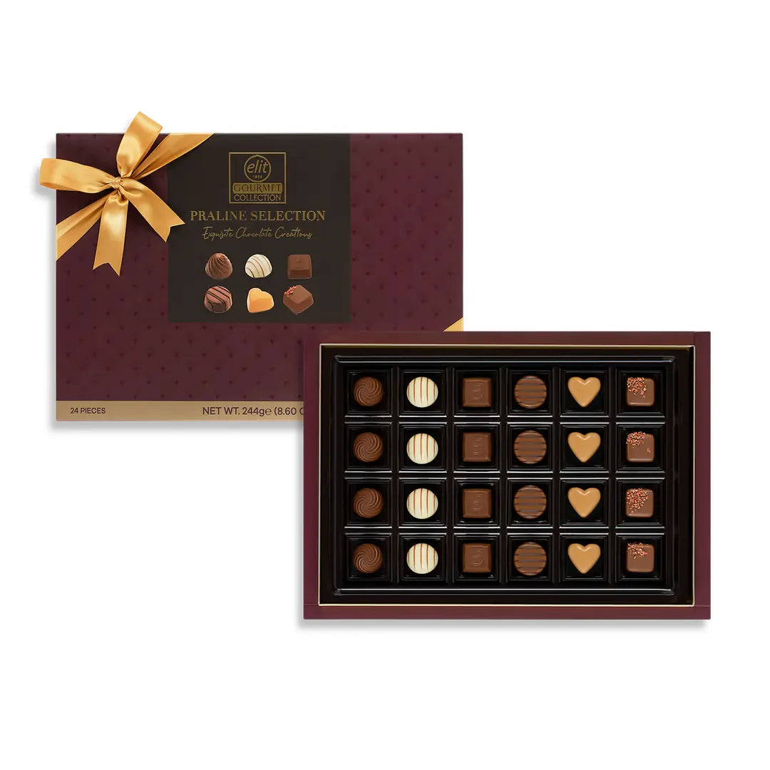 ELIT Praline Selection Brown (244g) - 24 pieces per box
