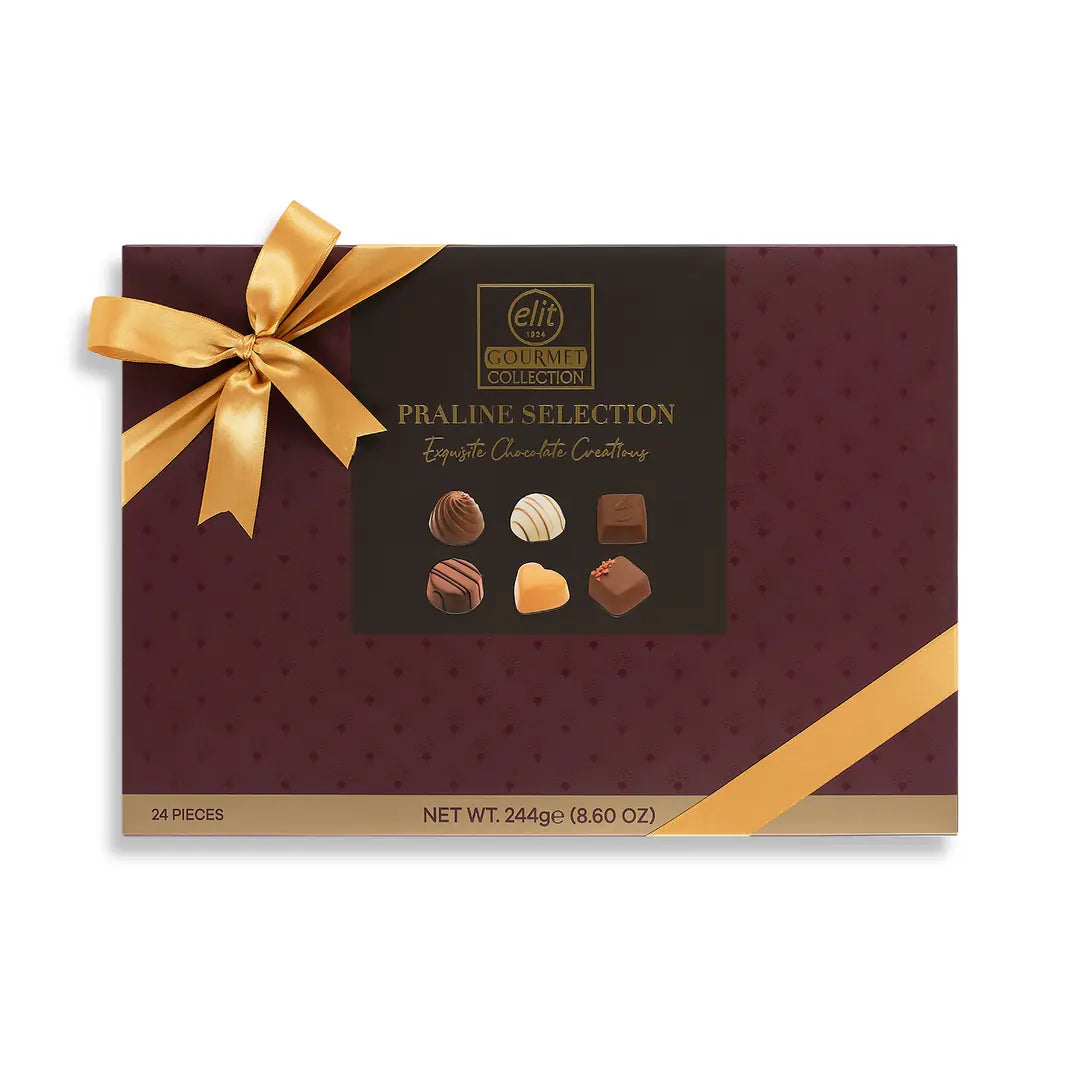 ELIT Praline Selection Brown (244g) - 24 pieces per box