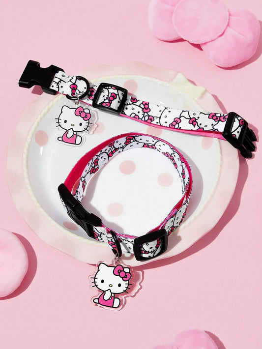 Hello Kitty & Friends Pet Collar – Cute Cartoon Cat & Dog Collar