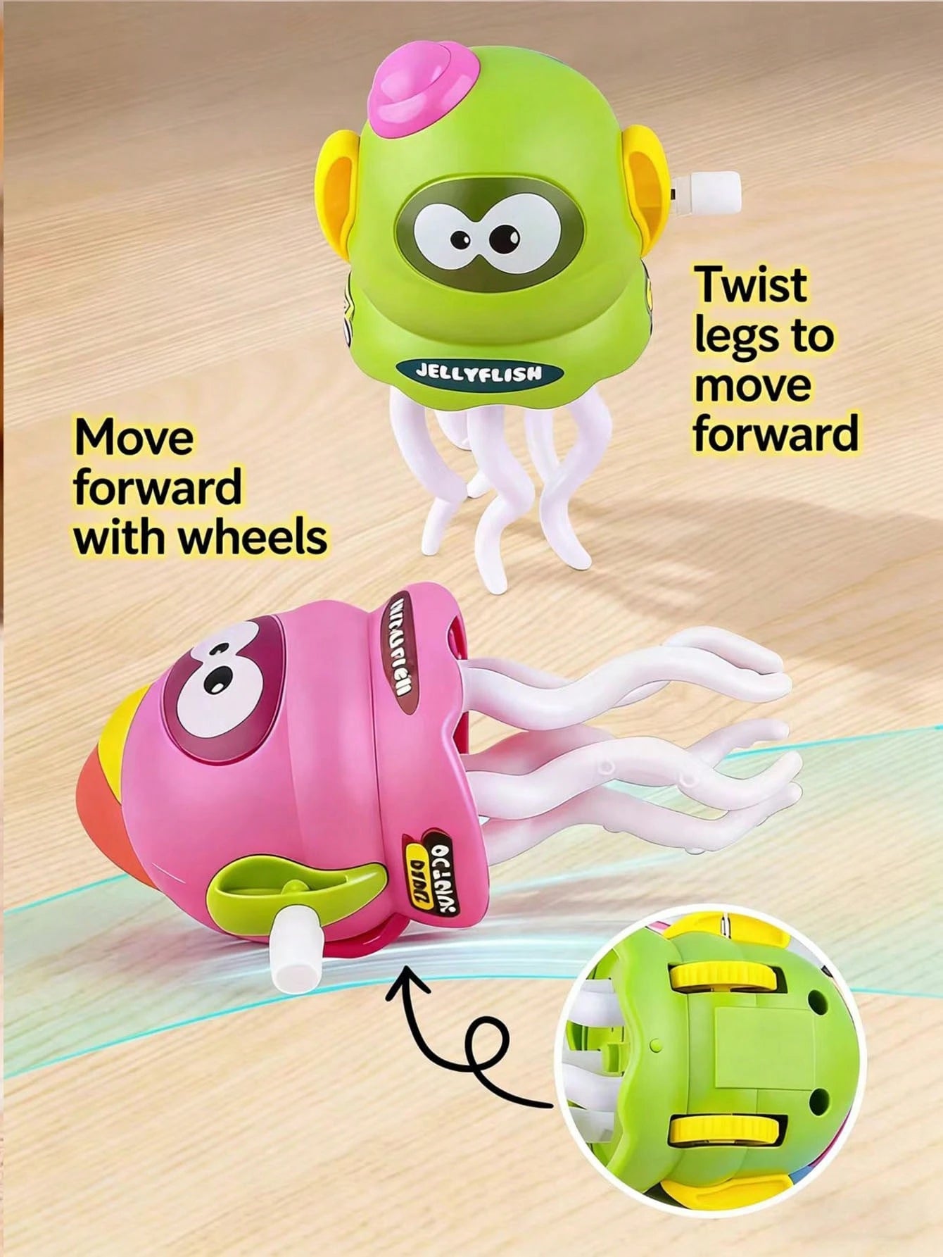 Cute Squid Cat Toy | Interactive Massage & Play Toy for Indoor Cats