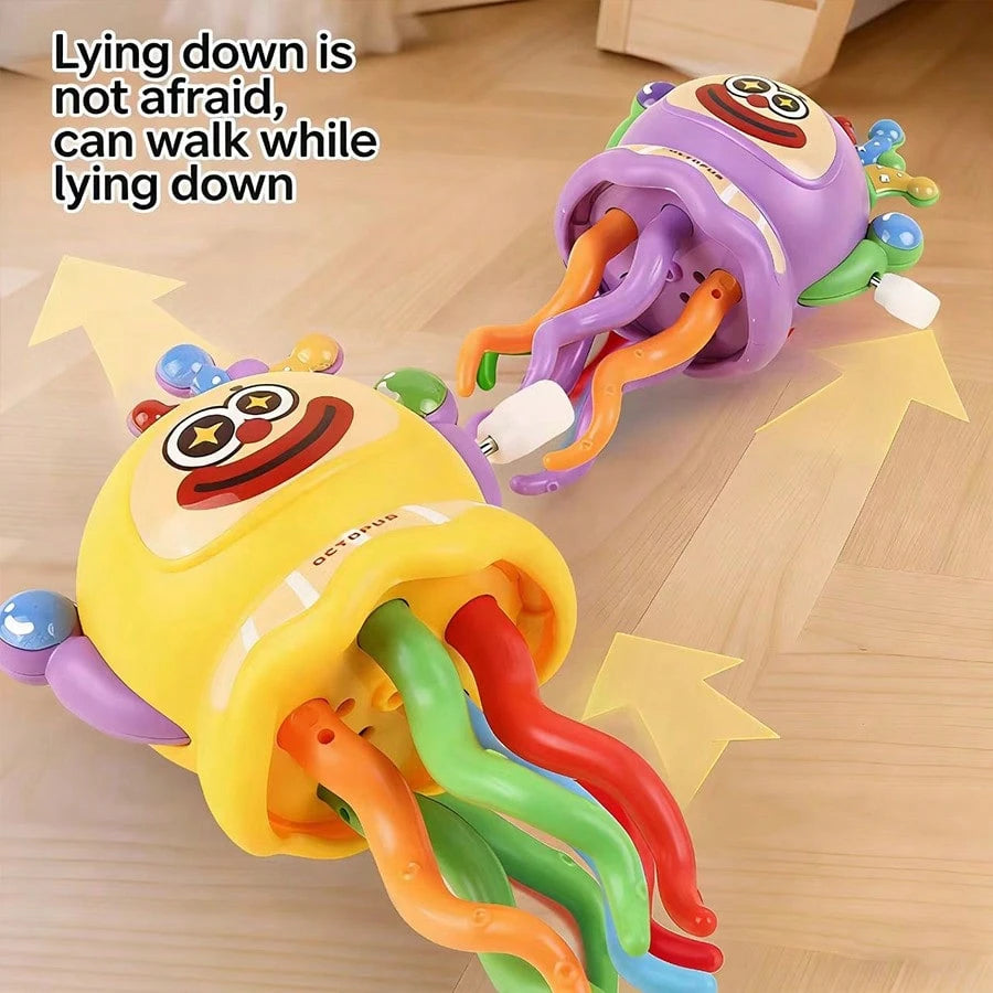 Cute Squid Cat Toy | Interactive Massage & Play Toy for Indoor Cats