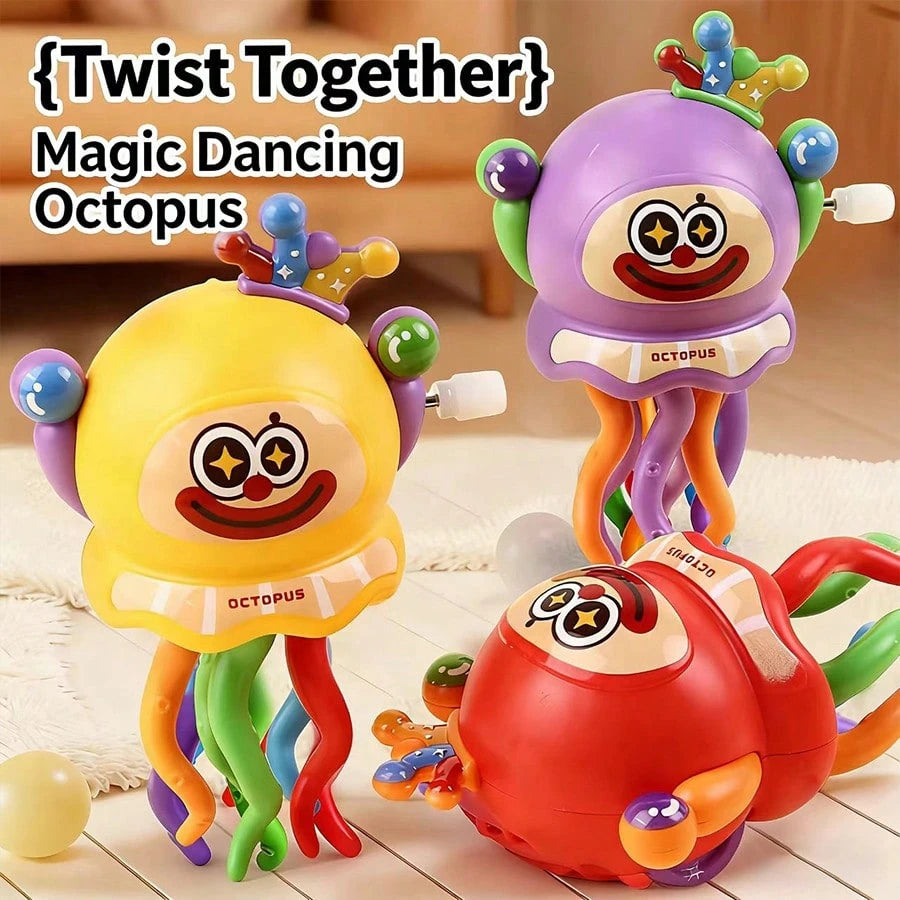 Cute Squid Cat Toy | Interactive Massage & Play Toy for Indoor Cats
