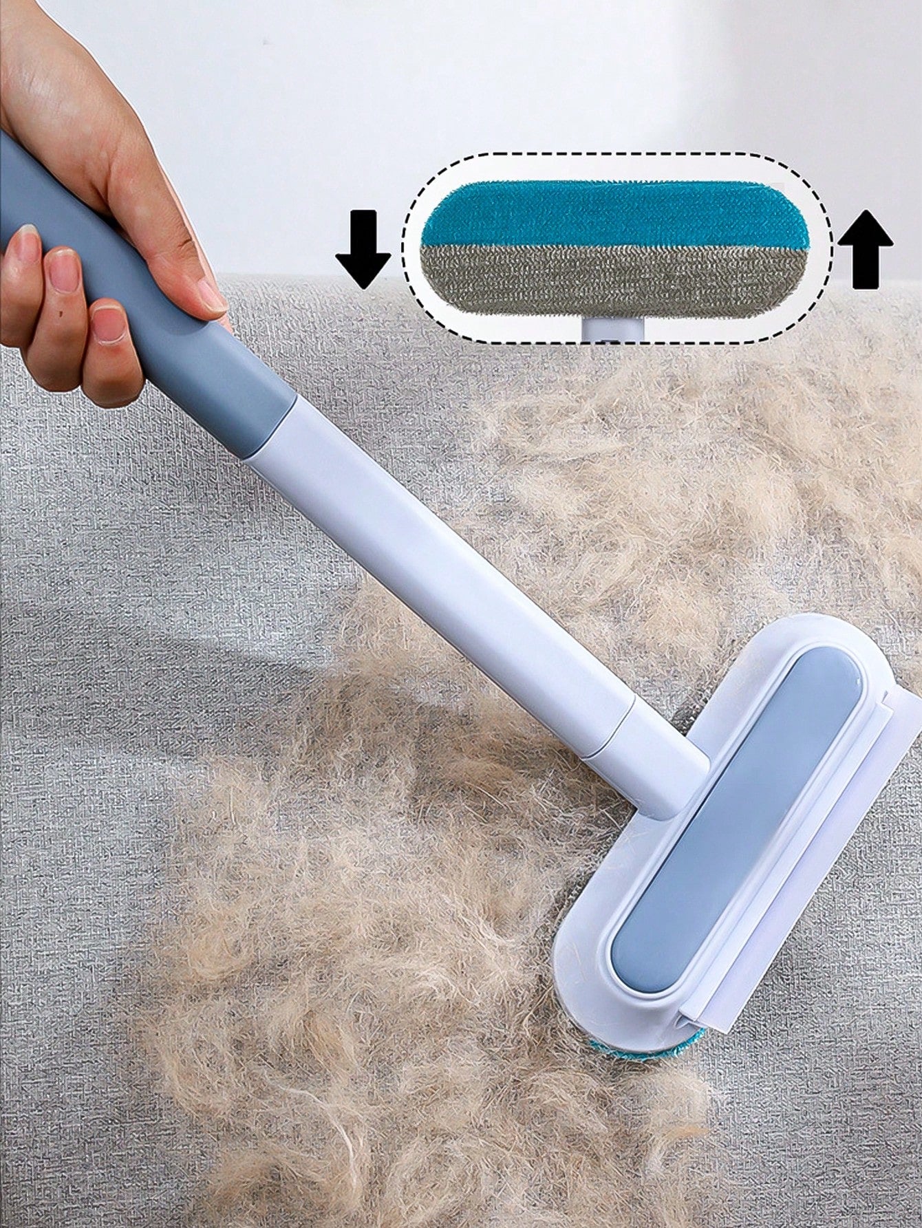 Reusable Pet Hair Remover Brush | Lint & Fur Cleaner for Home