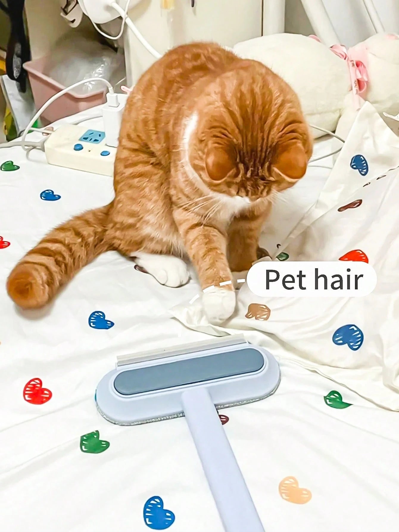 Reusable Pet Hair Remover Brush | Lint & Fur Cleaner for Home