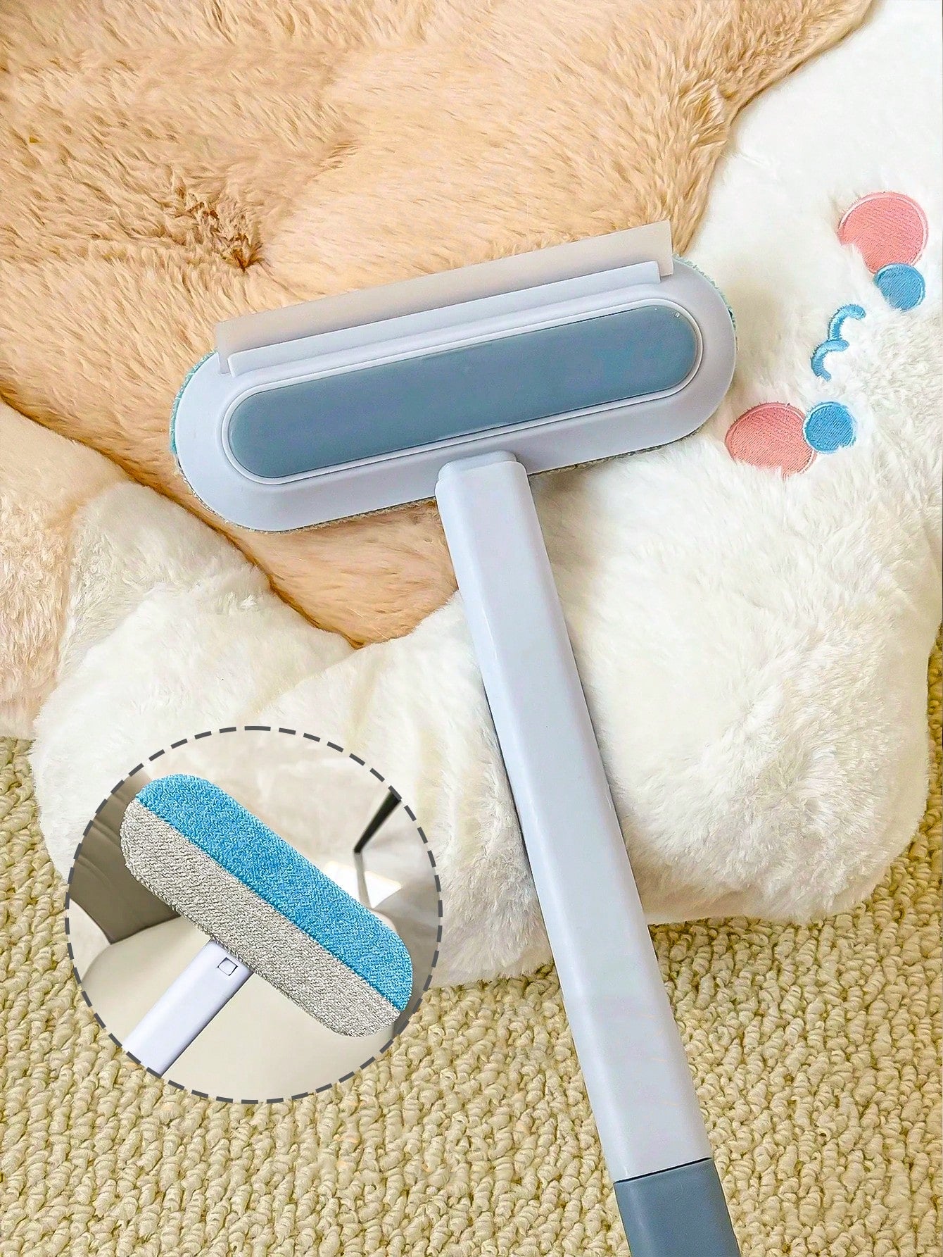 Reusable Pet Hair Remover Brush | Lint & Fur Cleaner for Home