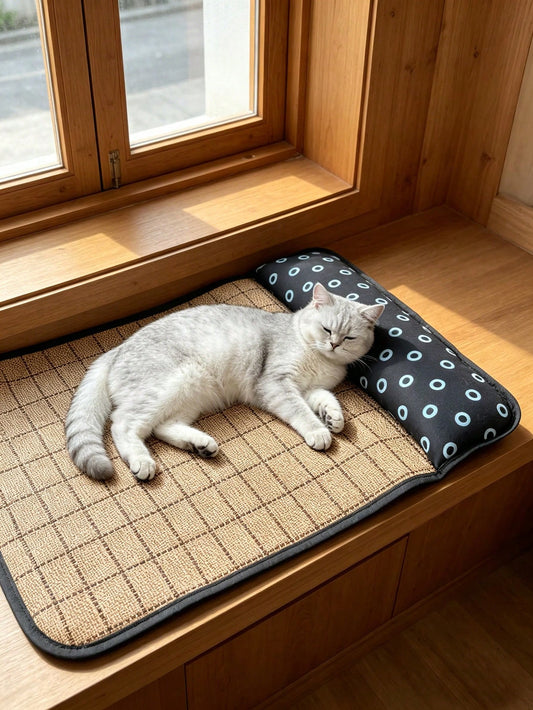 Washable Pet Cooling Mat for Dogs & Cats | Summer Cooling Pad