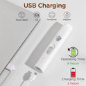 USB Rechargeable Pet Nail Grinder for Dogs & Cats | Quiet Electric Nail Trimmer