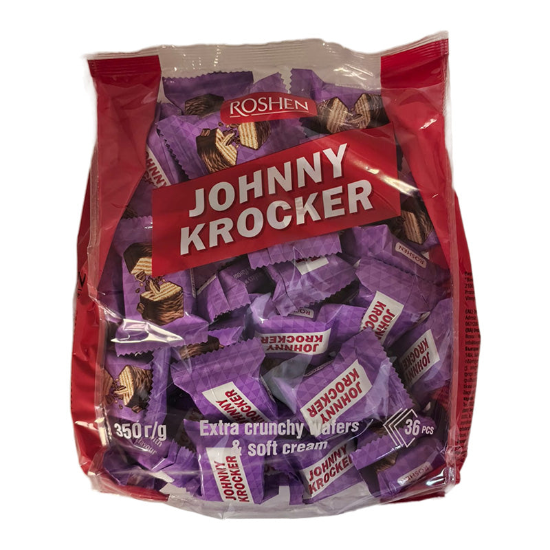 ROSHEN Johnny Krocker Extra Crunchy & Soft Cream Wafers (350g)