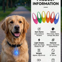 LED Dog Collar Light Waterproof Pet Safety Tag