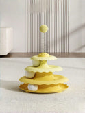 3-Level Interactive Cat Track Toy | Puzzle Ball Tower for Indoor Cats