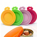 Silicone Pet Food Can Cover | Reusable Airtight Lid for Dog & Cat Food Cans (1 lid + 1 spoon)