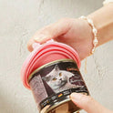 Silicone Pet Food Can Cover | Reusable Airtight Lid for Dog & Cat Food Cans (1 lid + 1 spoon)