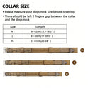 Tactical Dog Collar and Leash Set with Handle – Adjustable Training Collar for Medium & Large Dogs