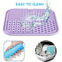 Pet Lick Mat with Suction Cups | Slow Feeder for Dogs & Cats