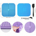 Pet Lick Mat with Suction Cups | Slow Feeder for Dogs & Cats