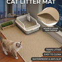 Honeycomb Cat Litter Mat | EVA Anti-Tracking & Waterproof Litter Trap Mat