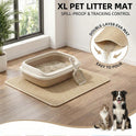 Honeycomb Cat Litter Mat | EVA Anti-Tracking & Waterproof Litter Trap Mat
