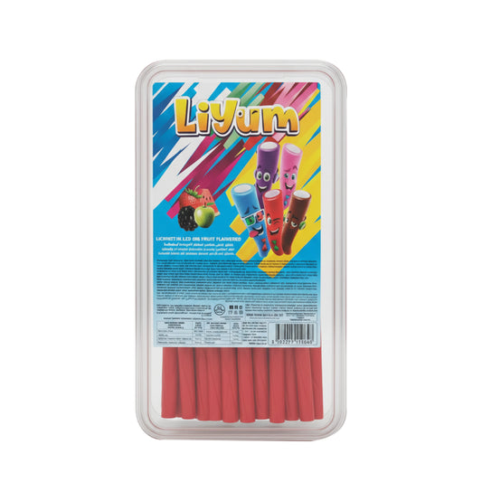 LIYUM Jellies: Red Licorice strawberry flavored sticks (1500g)
