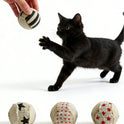 4-Piece Sisal Cat Toy Balls | Interactive Chasing Toys for Cats