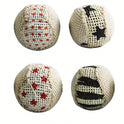 4-Piece Sisal Cat Toy Balls | Interactive Chasing Toys for Cats