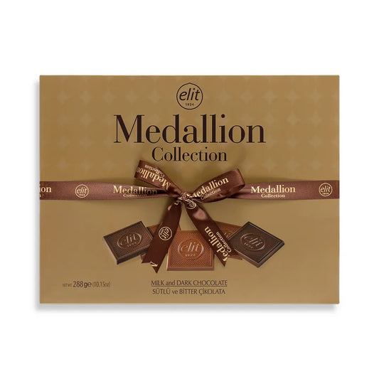 ELIT Medallion Collection Madlen Chocolate Gift Box (288g) - Gold