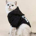 Letter Graphic Pet Hoodie for Cats & Dogs | Soft Pet Sweatshirt