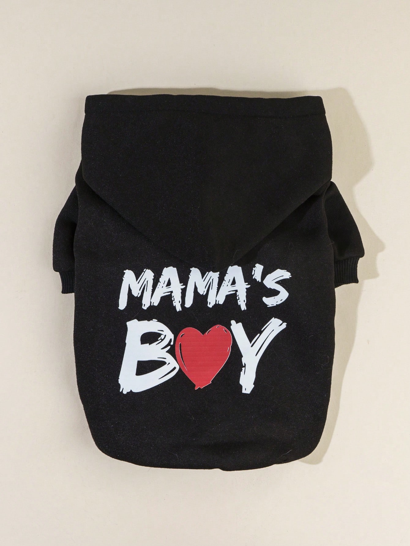 Letter Graphic Pet Hoodie for Cats & Dogs | Soft Pet Sweatshirt