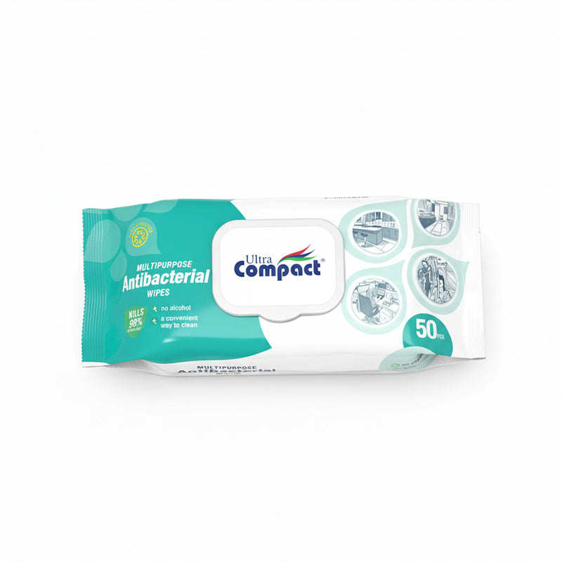 ULTRA COMPACT Multi Purpose Antibacterial Wipes