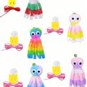 3PCS Hanging Octopus Cat Toys | Interactive Suction Cup Cat Toy