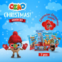 OZMO Christmas Snack Set with Character Ornament Inside