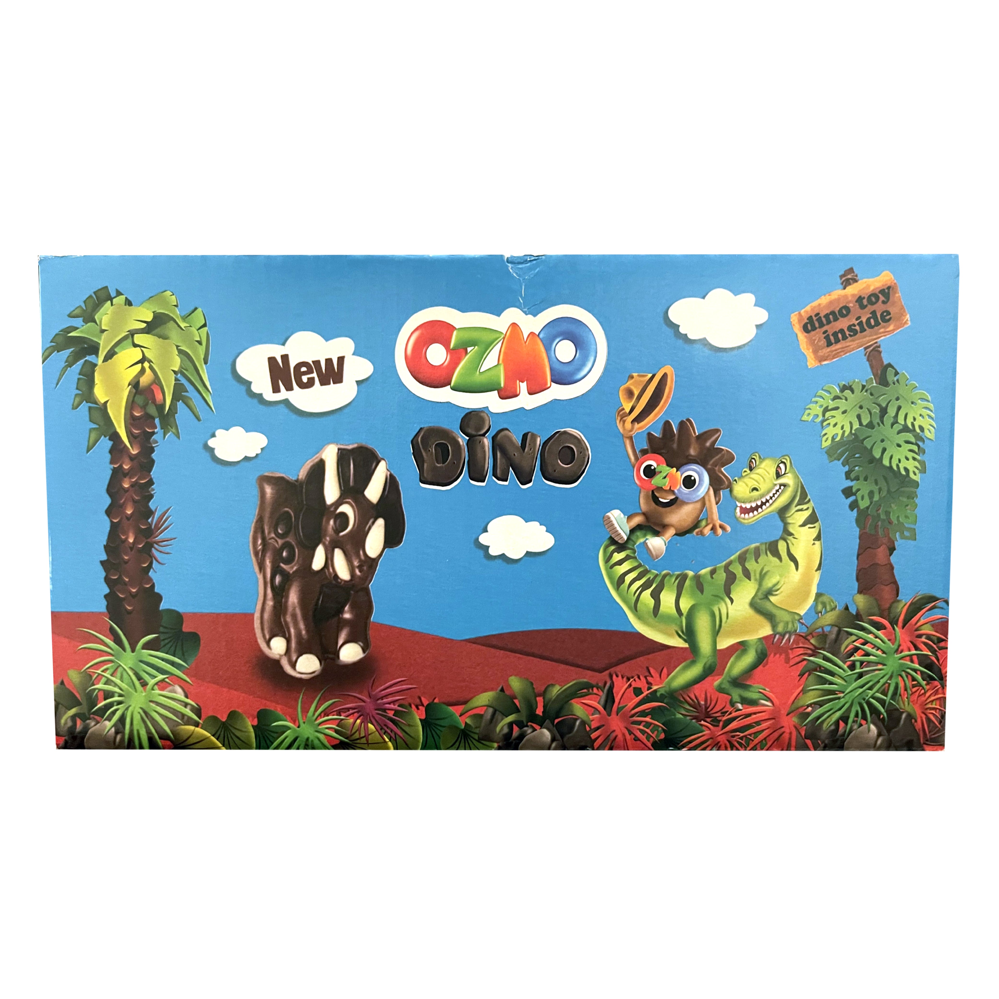 OZMO Dino: Dinosaurs Shaped Chocolate + dinosaur toy (18g) - 16 Pieces per box