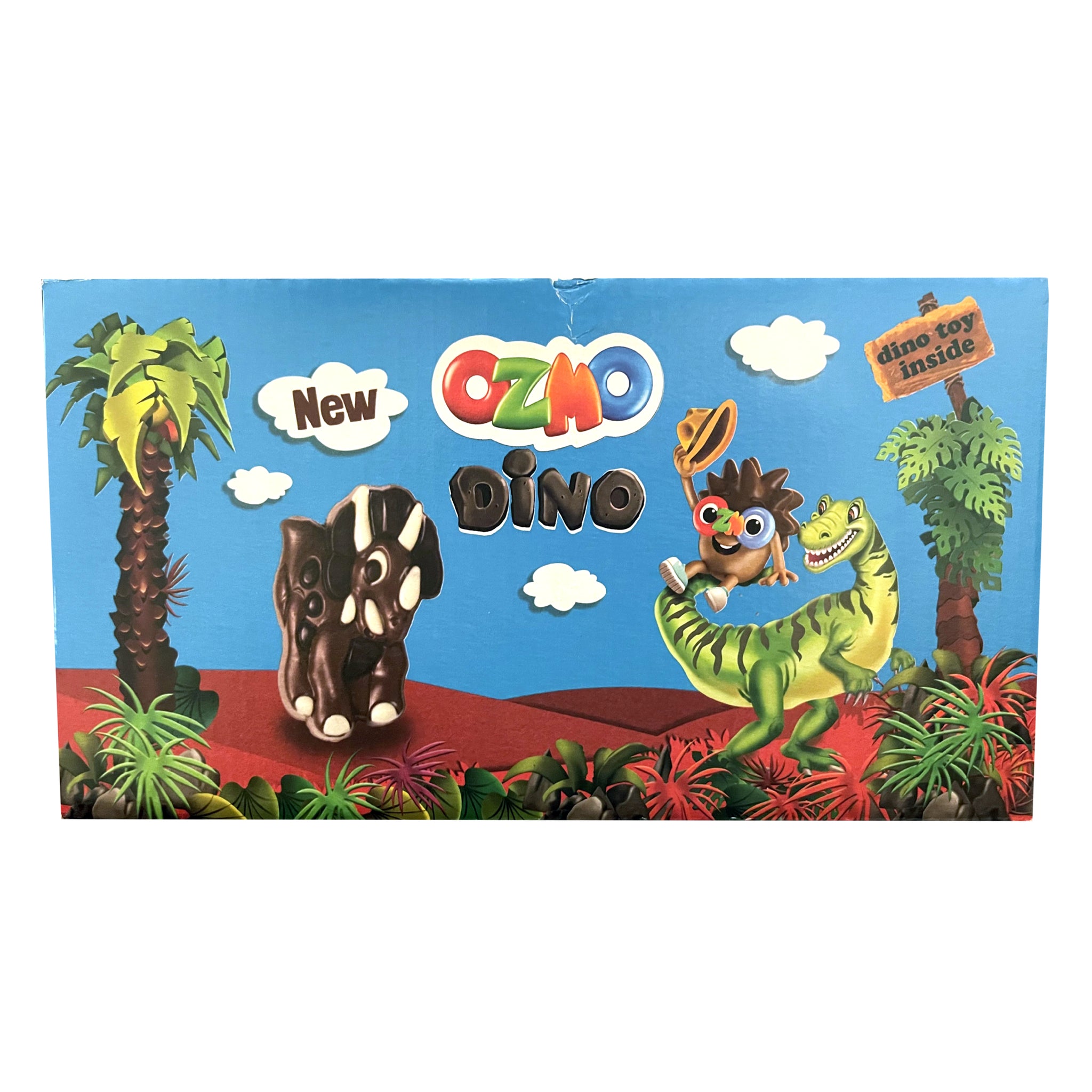 OZMO Dino: Dinosaurs Shaped Chocolate + dinosaur toy (18g) - 16 Pieces per box