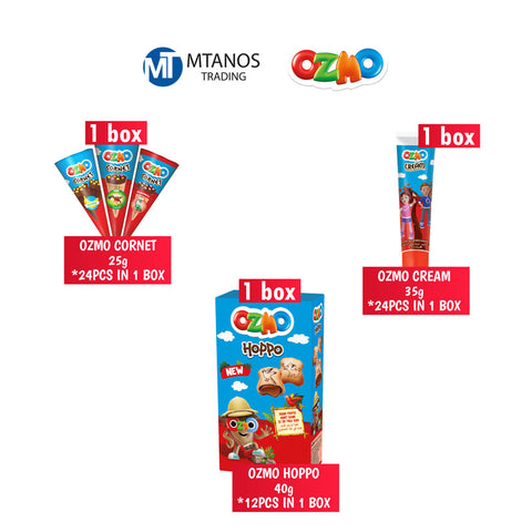 OZMO CORNET + OZMO CREAM + OZMO HOPPO OFFER