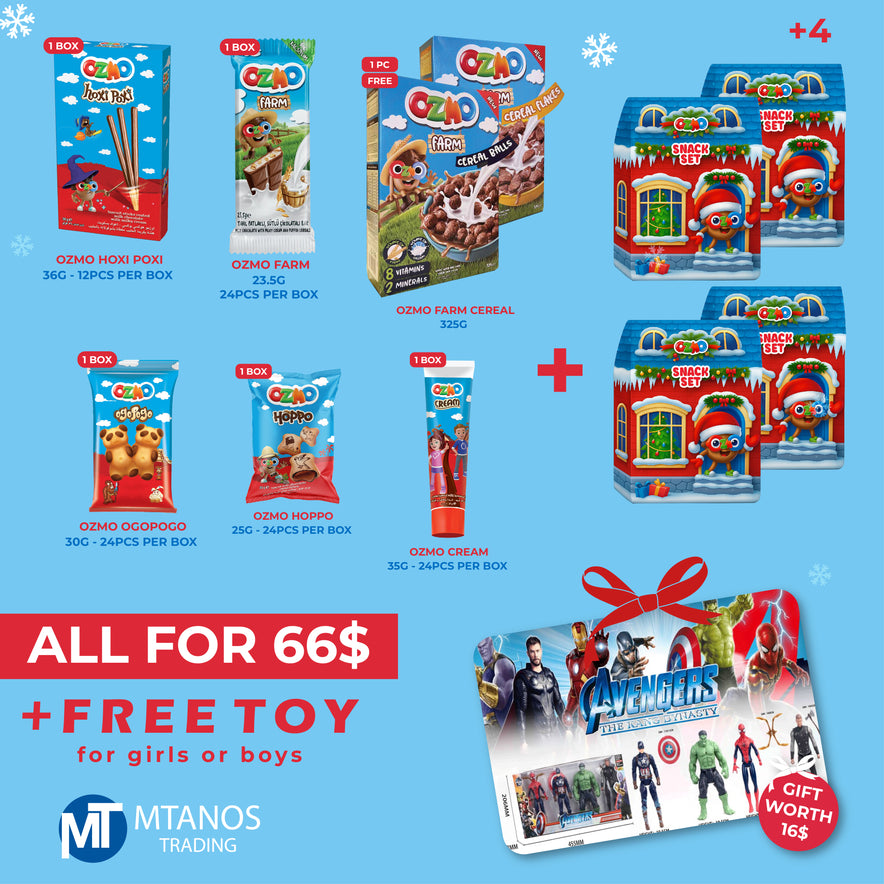 OZMO Christmas Bundle 2 + Free Toy