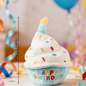 Interactive Pet Birthday Cake Toy with Sound for Dogs & Cats | Plush Birthday Party Toy