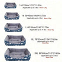 Soft Plush Pet Bed for Cats & Small Dogs | Cozy Indoor Cushion