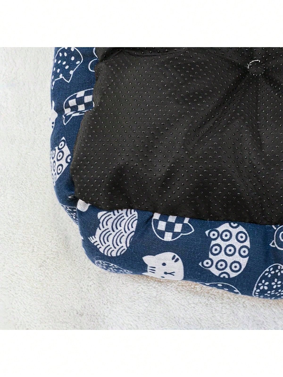 Soft Plush Pet Bed for Cats & Small Dogs | Cozy Indoor Cushion