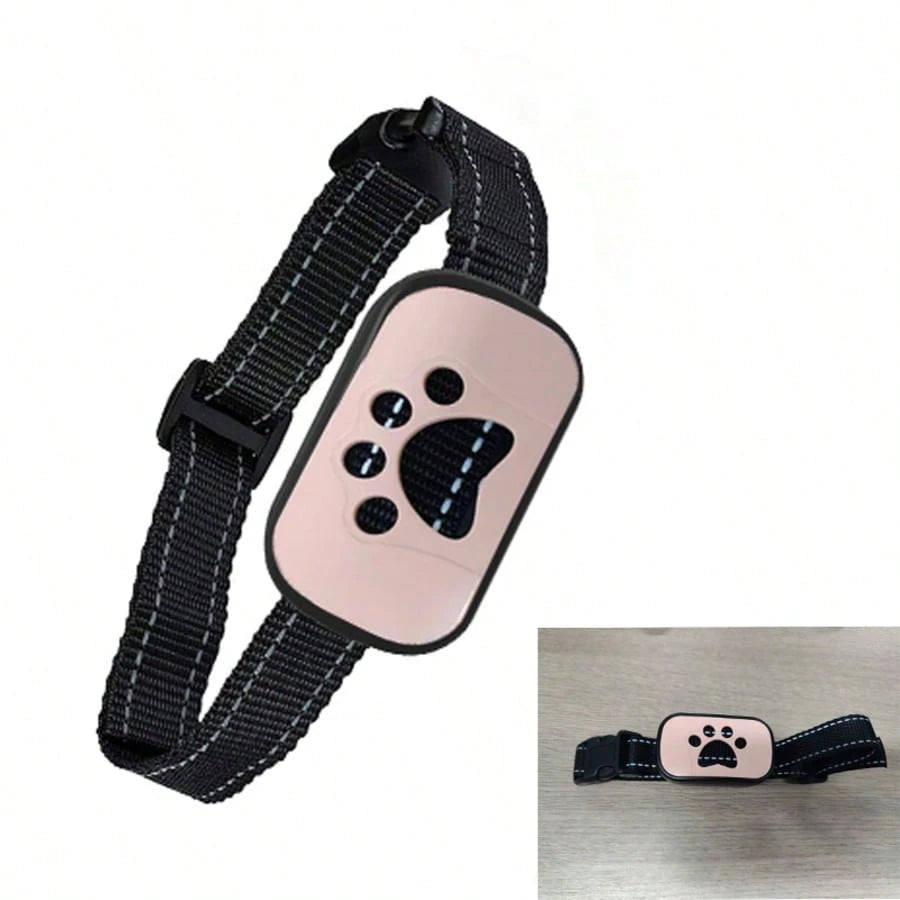 Rechargeable No-Shock Anti-Bark Collar | Smart Dog Training Collar with Beep & Vibration