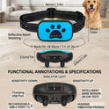 Rechargeable No-Shock Anti-Bark Collar | Smart Dog Training Collar with Beep & Vibration