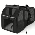 Expandable Pet Carrier Backpack with Sunshade | Cat & Dog Travel Bag